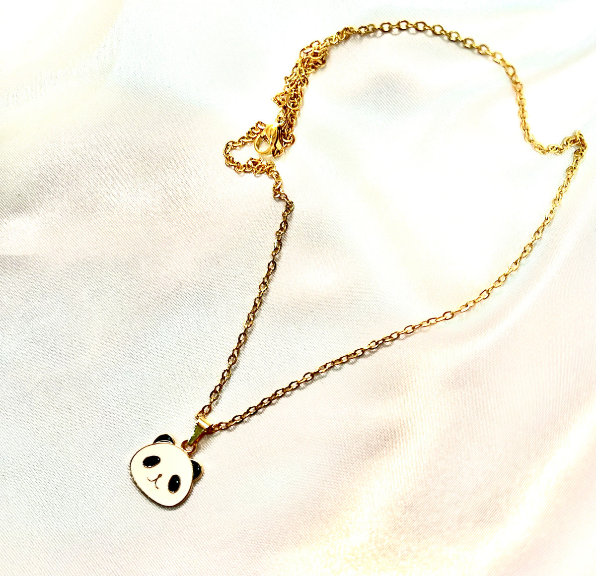 Cute panda necklace