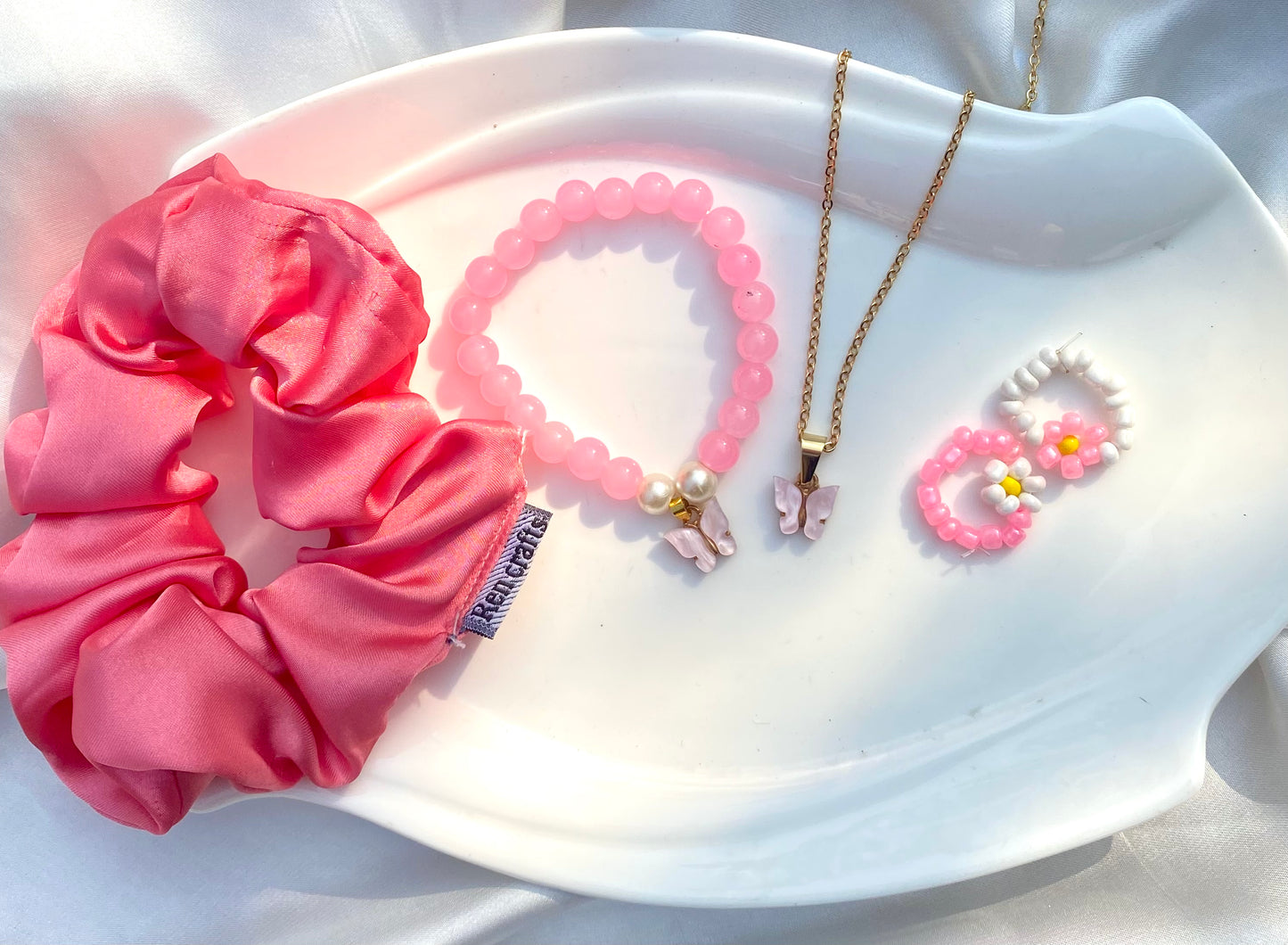 Pink butterfly birthday pack