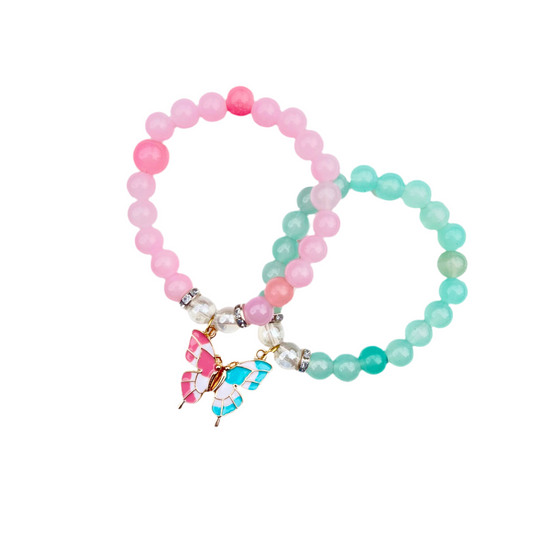 Butterfly magmatic bracelets