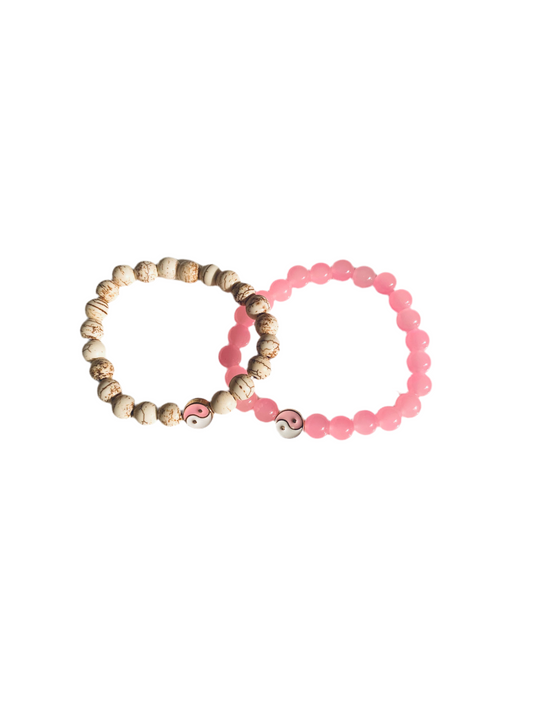 Pink yin /yang