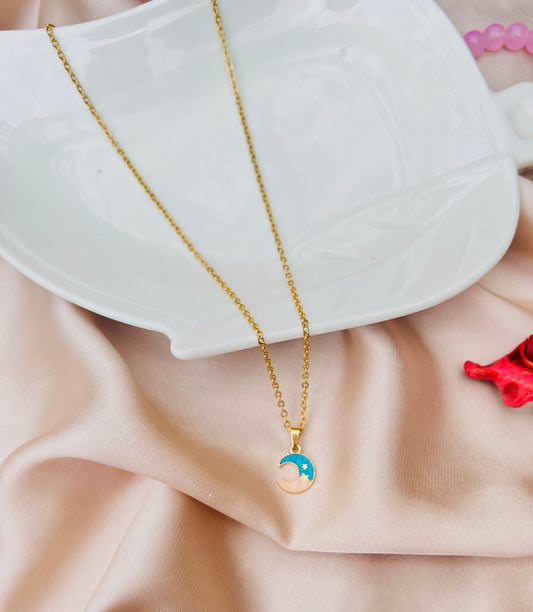 Blue moon pendant