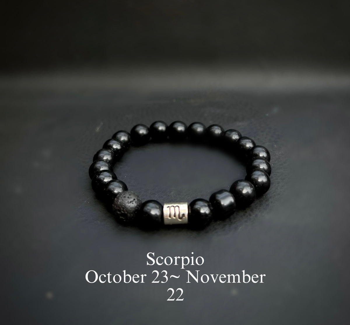 Scorpio ♏️ Stone Bracelet