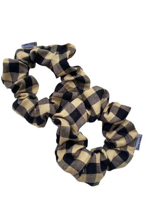 Checkered Scrunchy