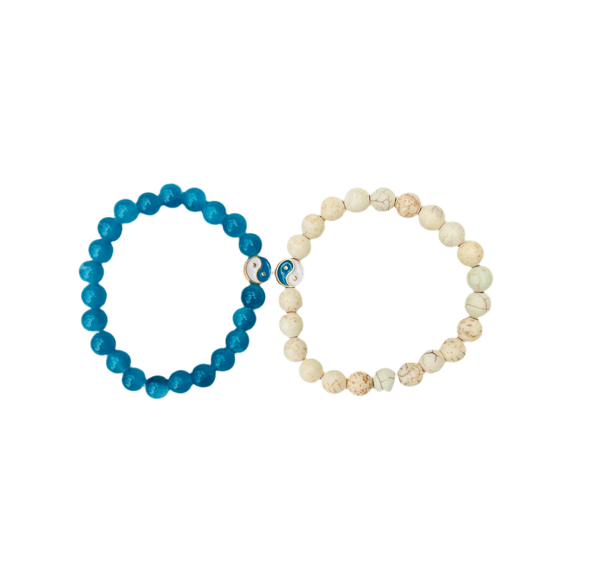 Blue /white yin/yang