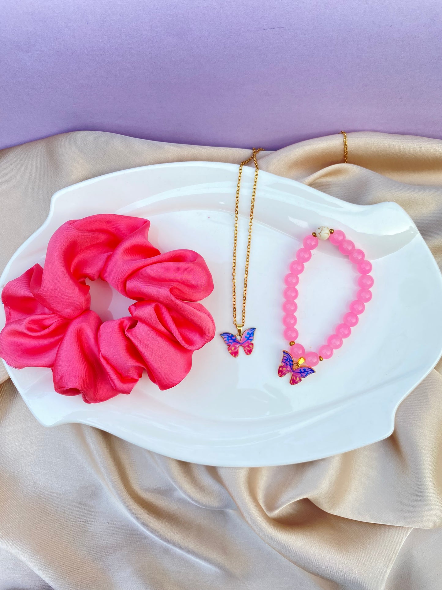 Pink butterfly pack