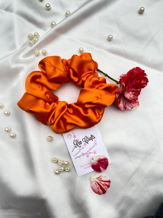 Orange Scrunchy