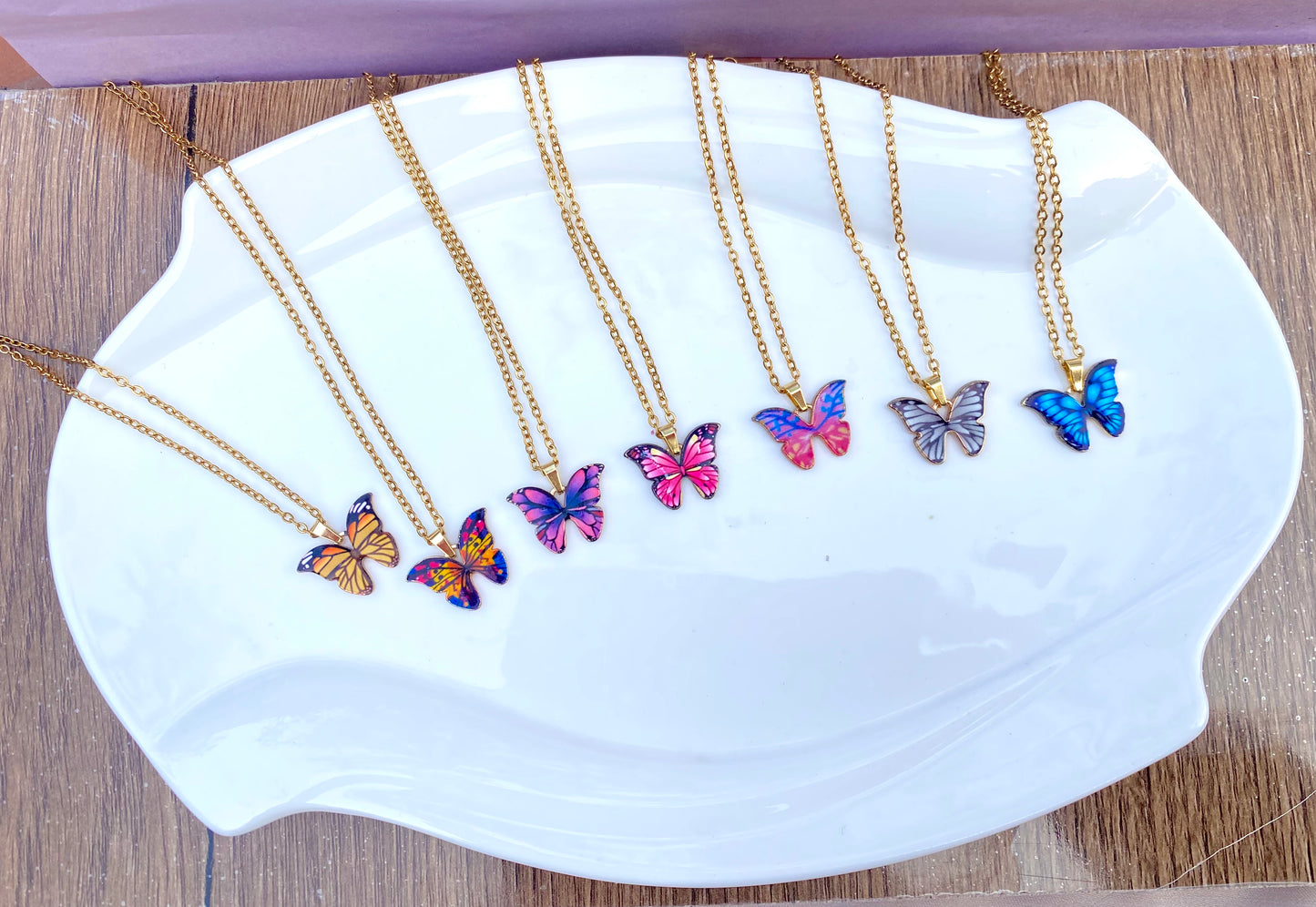Butterfly necklace