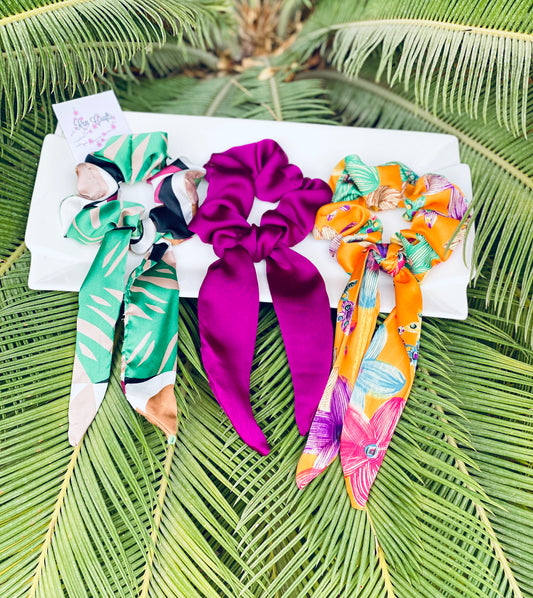Scrunchy with tail deal of 3