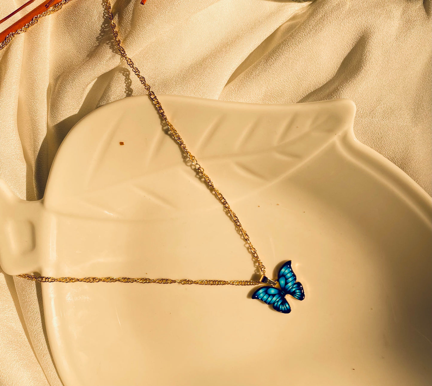 Butterfly necklace