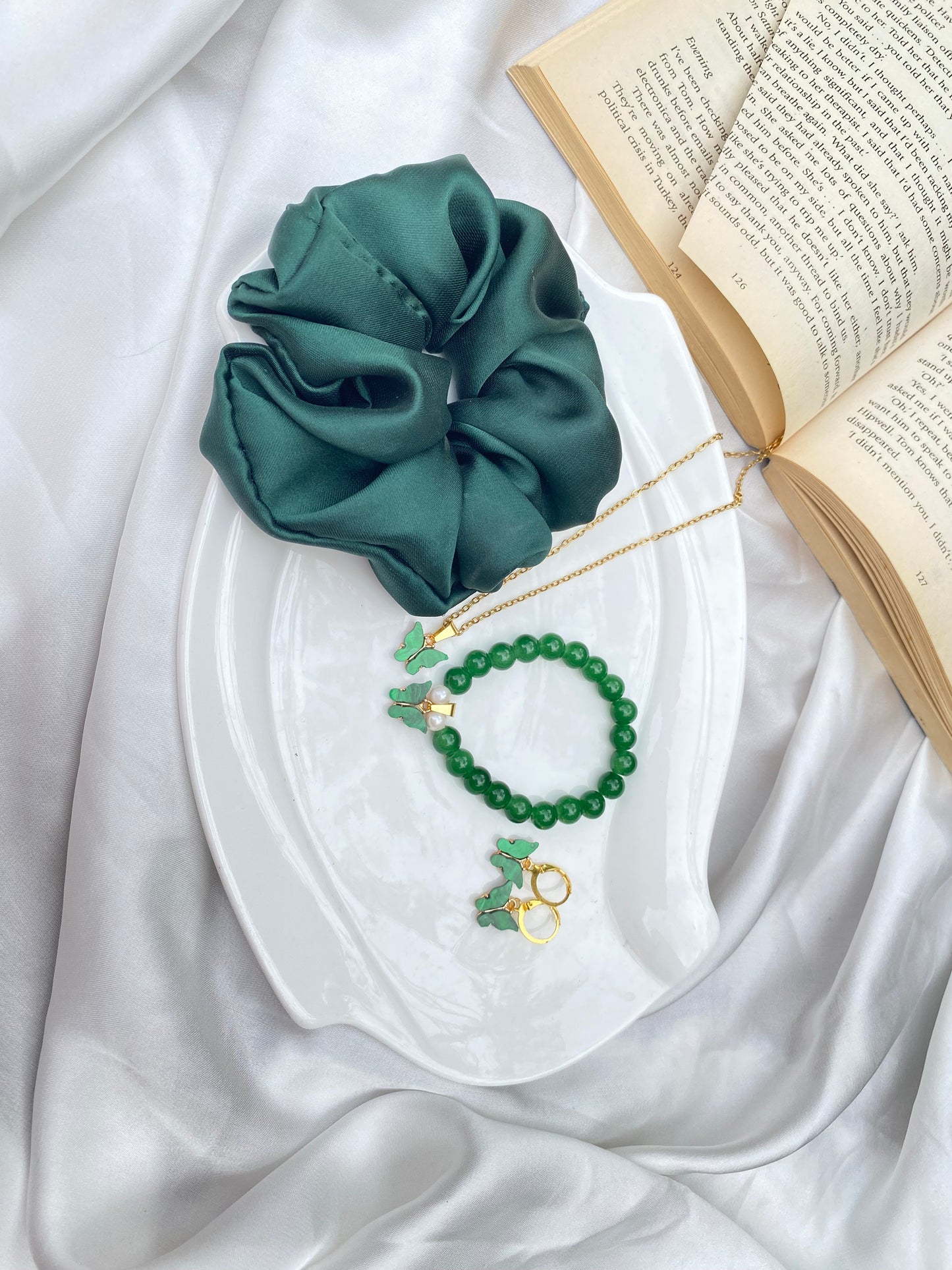 Dark green butterfly birthday pack
