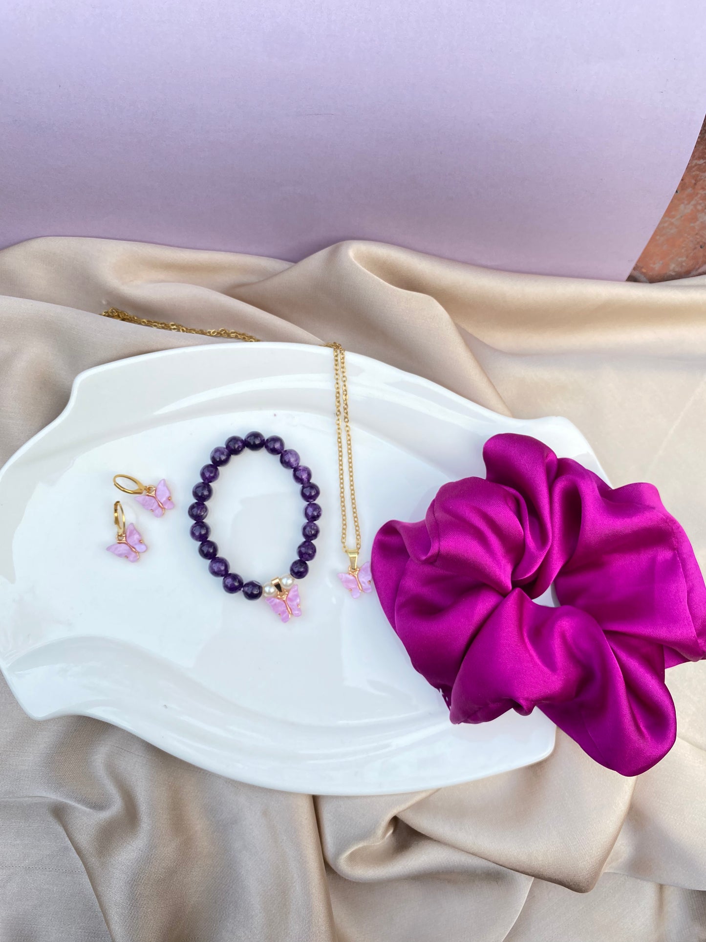 Purple butterfly birthday pack